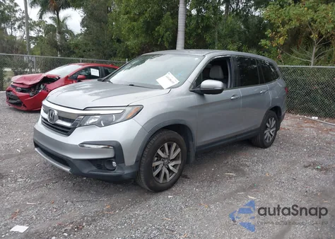 2021 Honda Pilot 2Wd Ex z USA, uszkodzony, nr VIN 5FNYF5H34MB035712